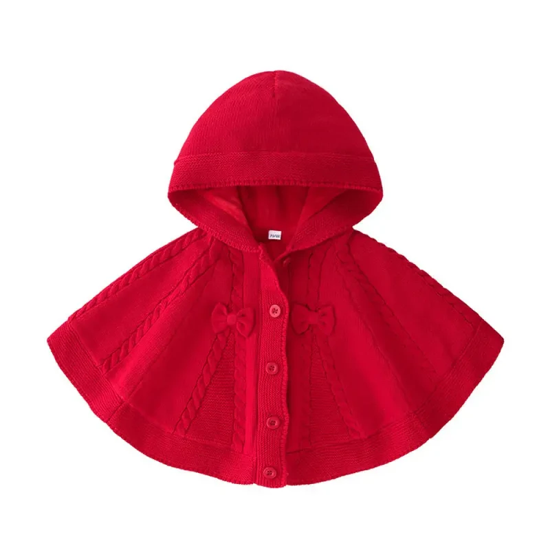 Poncho enfant tricot