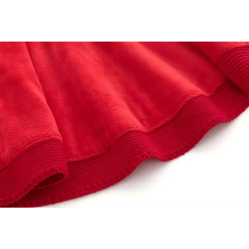 Poncho enfant tricot