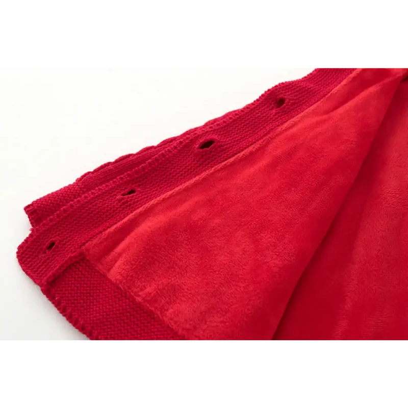 Poncho enfant tricot