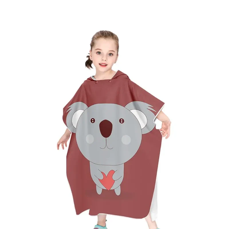 Poncho de plage enfant coton