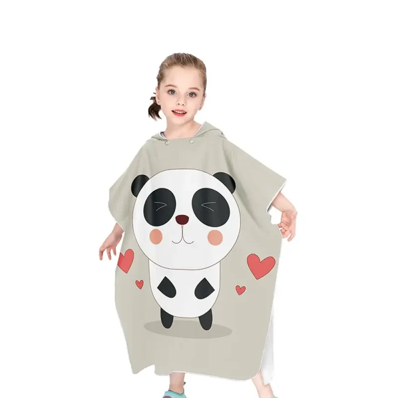 Poncho de plage enfant coton