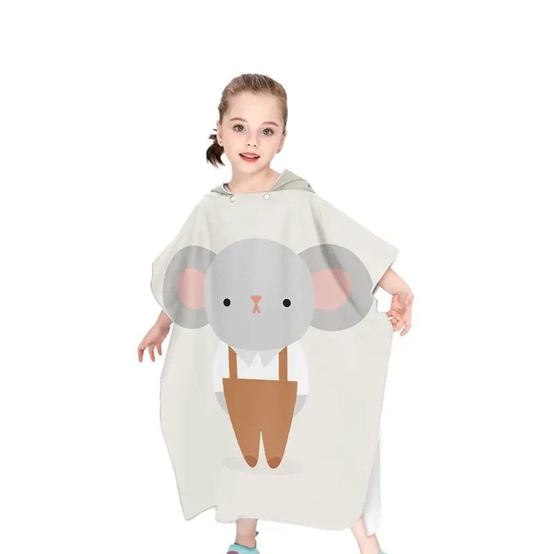 Poncho de plage enfant coton