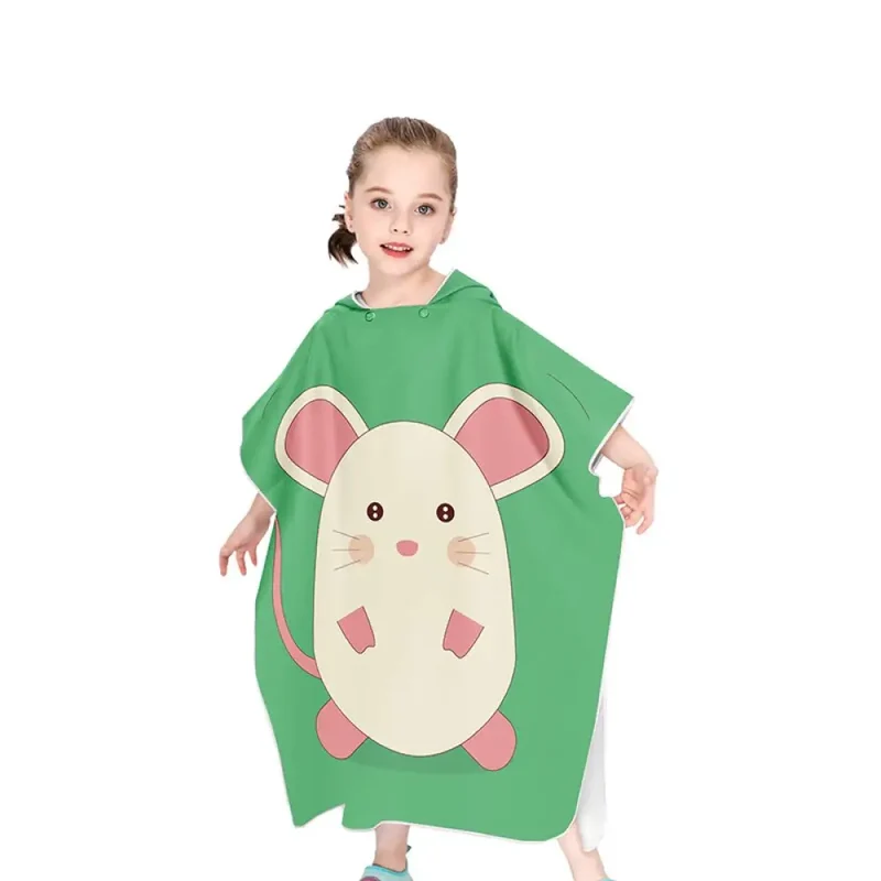 Poncho de plage enfant coton
