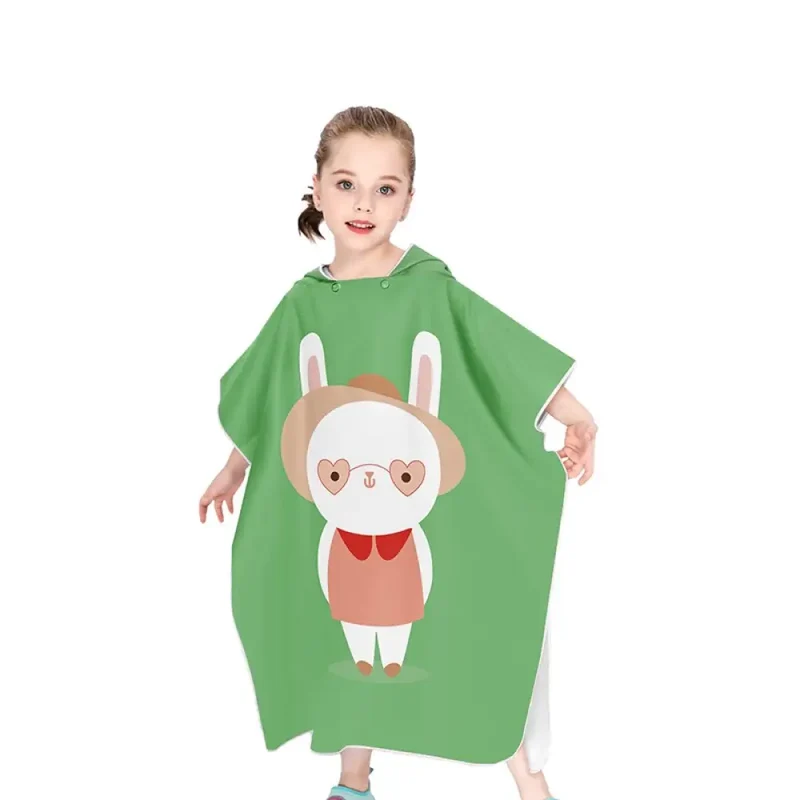Poncho de plage enfant coton