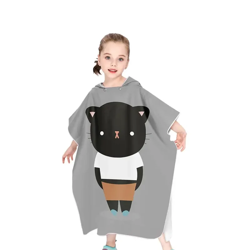 Poncho de plage enfant coton