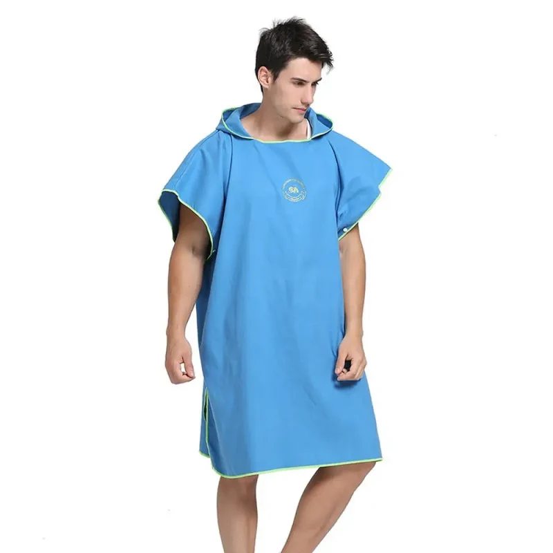 Poncho plage homme