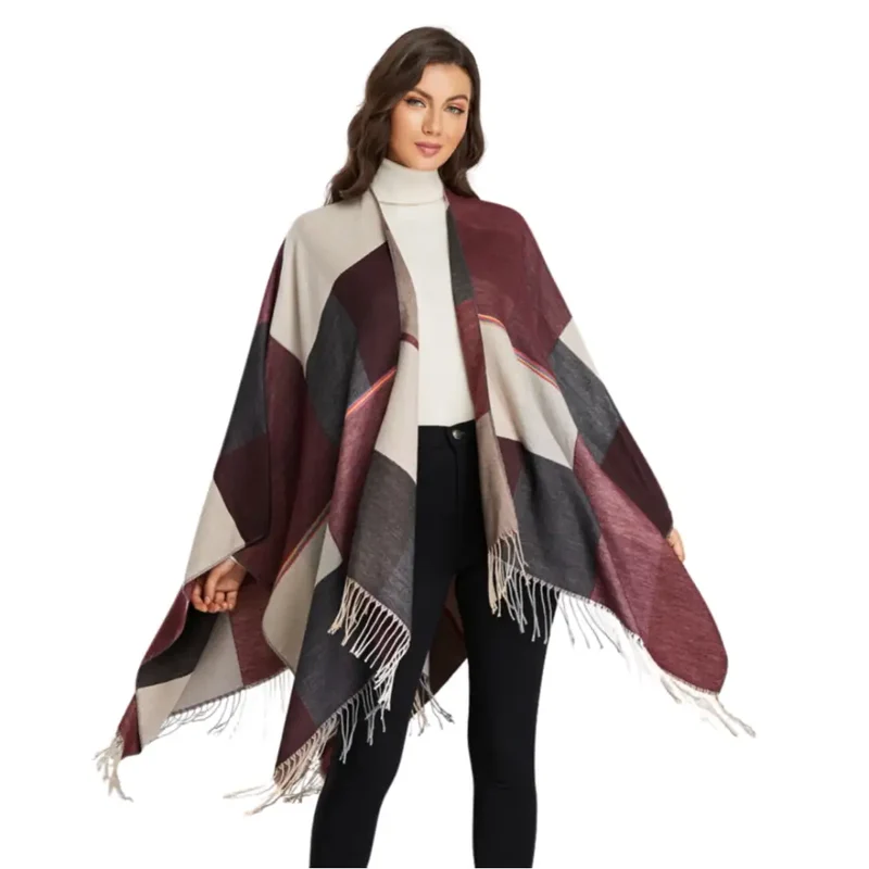 Capes ponchos châles femmes