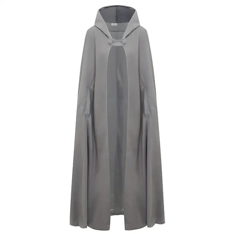 Poncho femme capuche coton laine