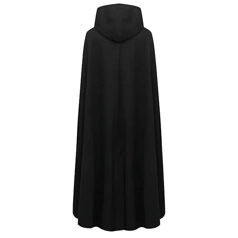 Poncho femme capuche coton laine
