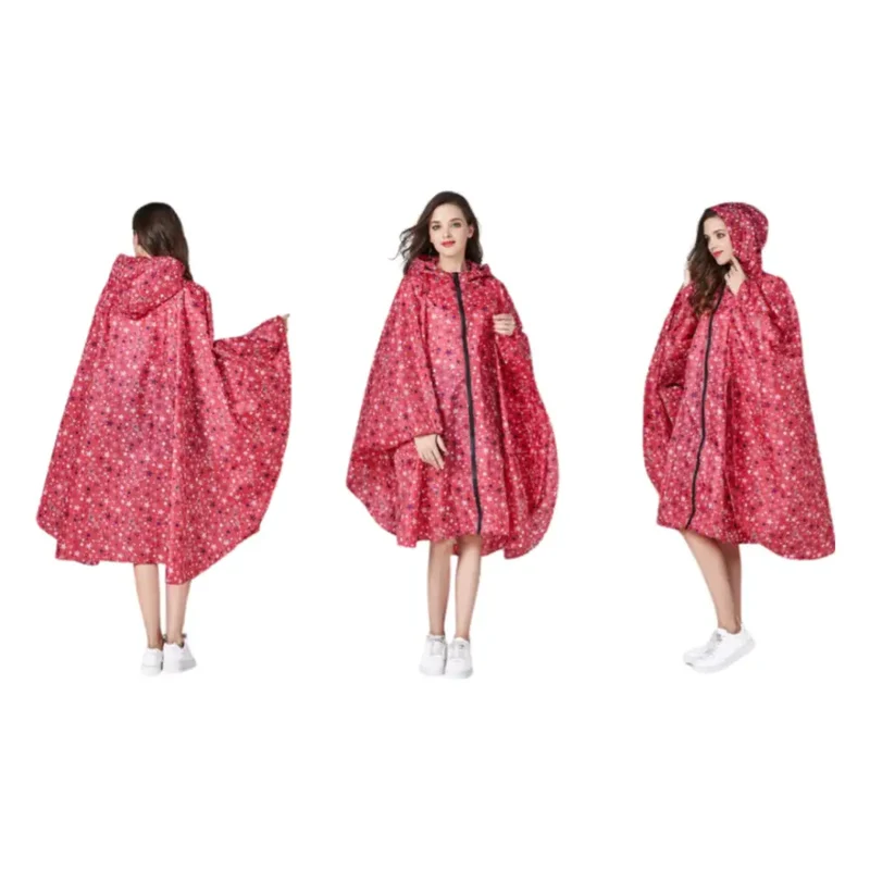 Poncho à capuche pour les femmes