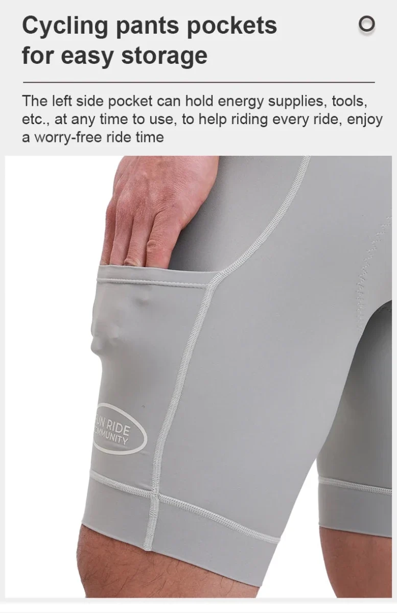 Cuissard de cyclisme confort 5-6 heures pour homme "INBIKE - SSXX572"