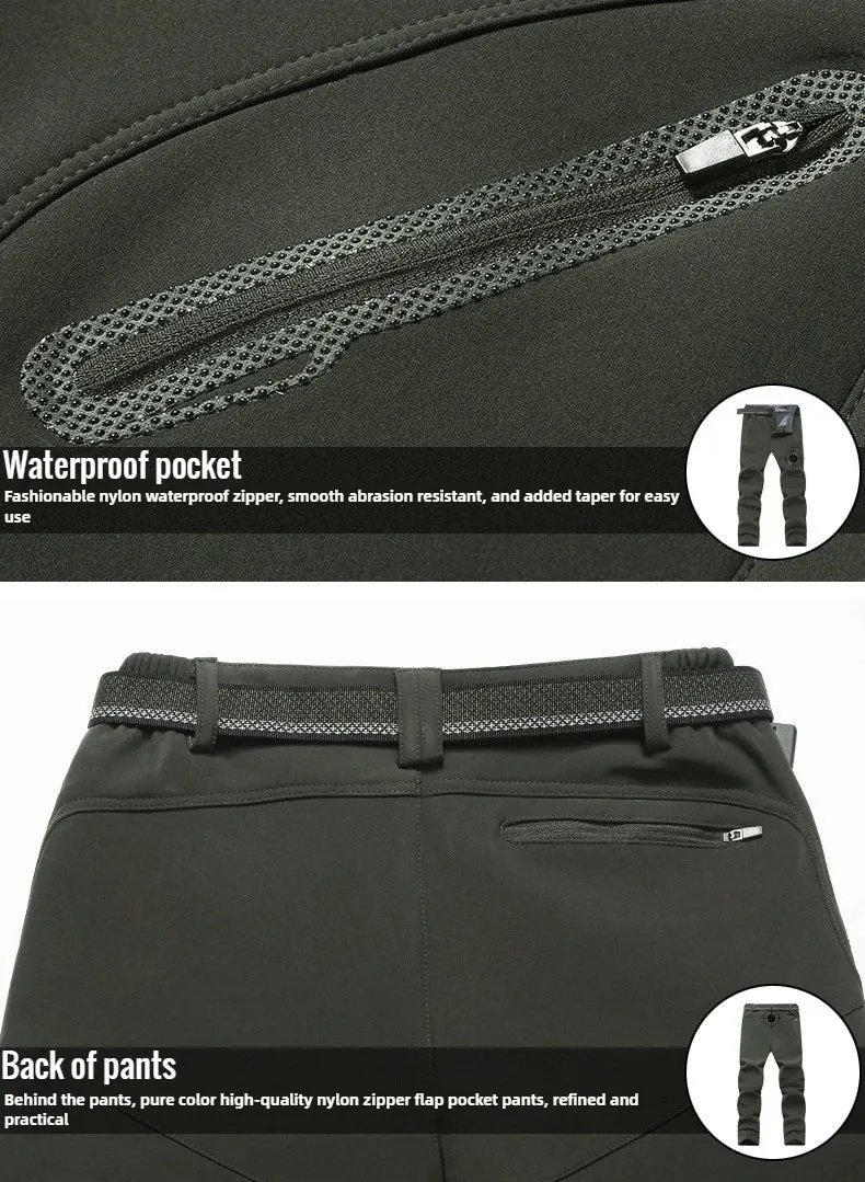 Pantalon imperméable & polaire grande taille pour homme "Fashion Wear - MK005"