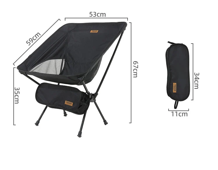 Chaise de camping pliable 900g "TARKA - Outdoor Folding chair"