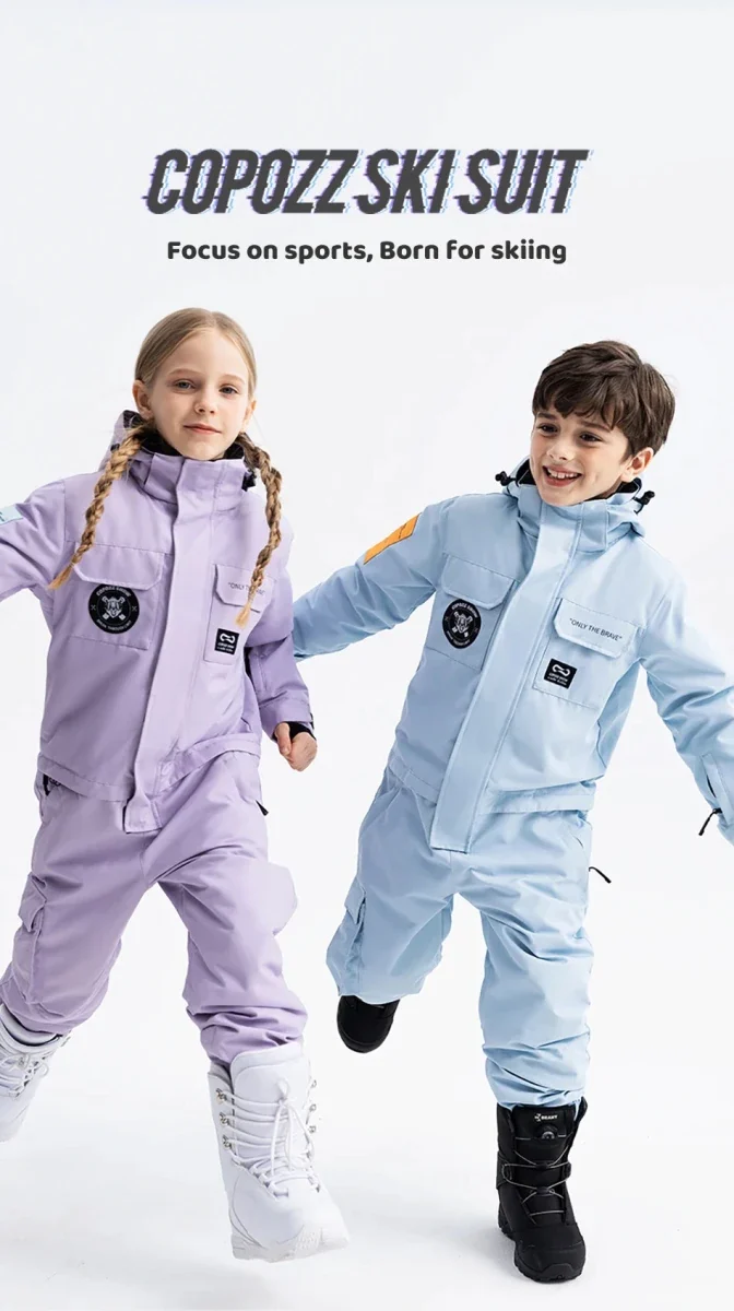 Combinaison de ski / snowboard avec technologie 3M Thinsulate™ pour enfants "COPOZZ - 22309"