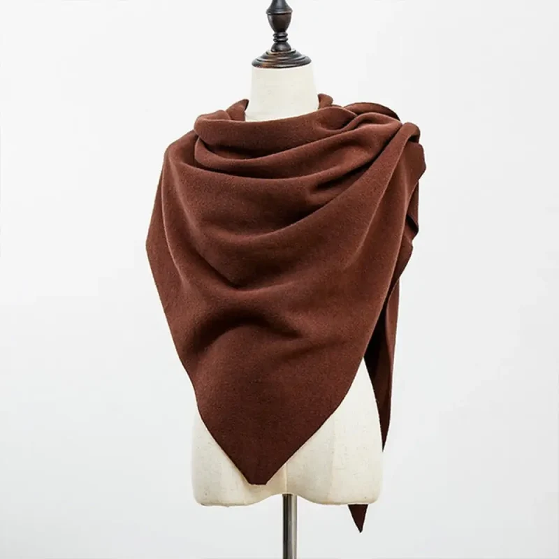 Tricot poncho femme