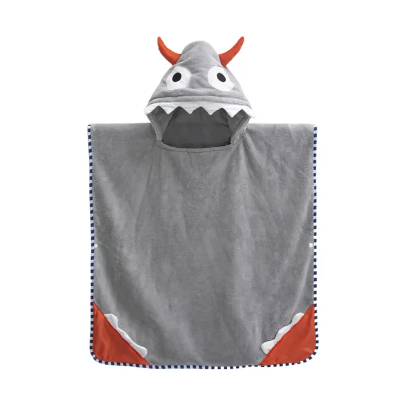 Peignoir poncho de plage enfant