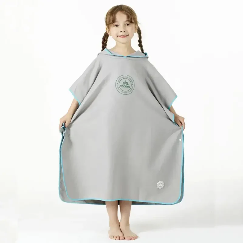 Poncho bain enfant fille et garçon