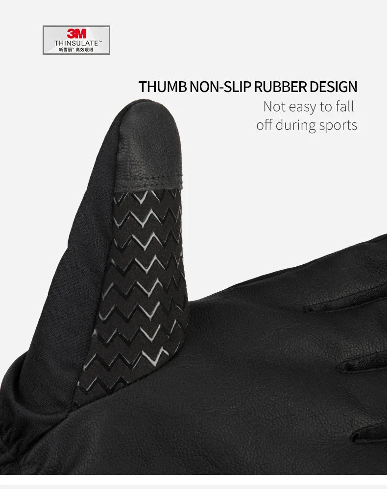 Gants de ski d'hiver chauds et imperméables avec technologie 3M Thinsulate "Copozz - 20602"