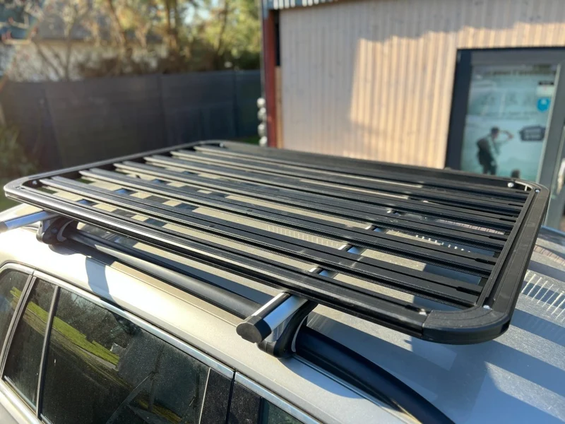 Plateforme modulaire / porte-bagages de toit en aluminium pour véhicule / SUV "Planète Rando - TerraDeck 5"