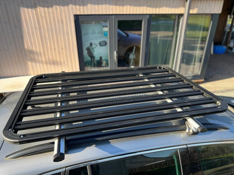 Plateforme modulaire / porte-bagages de toit en aluminium pour véhicule / SUV "Planète Rando - TerraDeck 5"