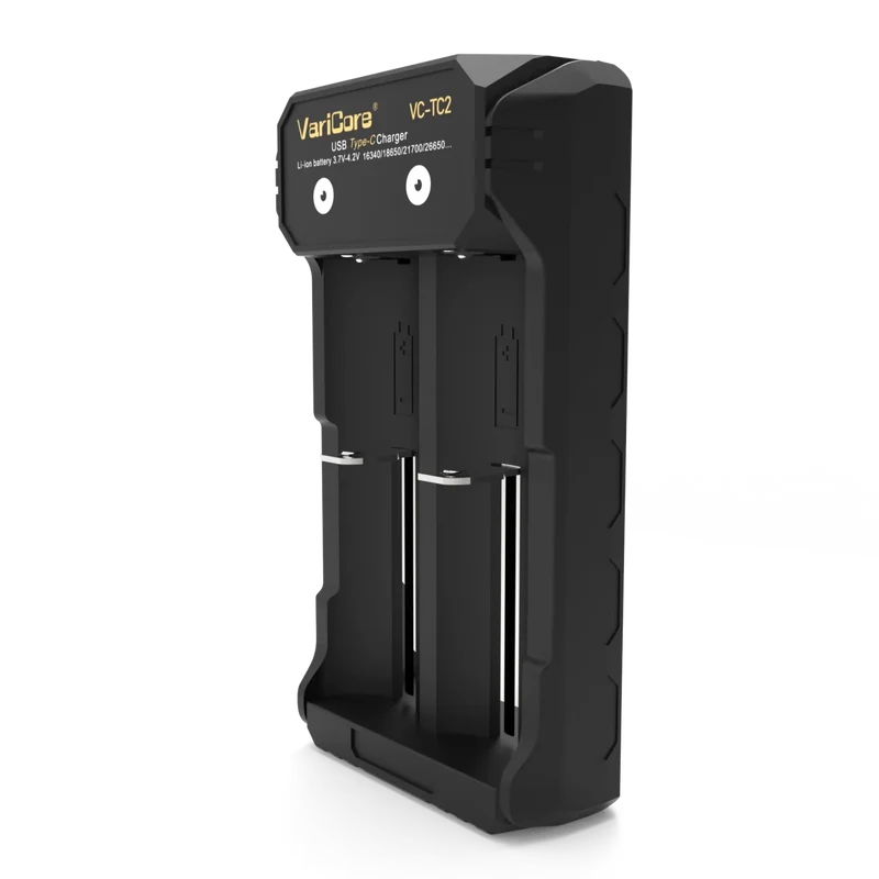 Chargeur intelligent portable pour batteries lithium 3,7V et 1,2 V Ni-MH Ni-Cd AA/AAA "VariCore VCQ4 TC2"