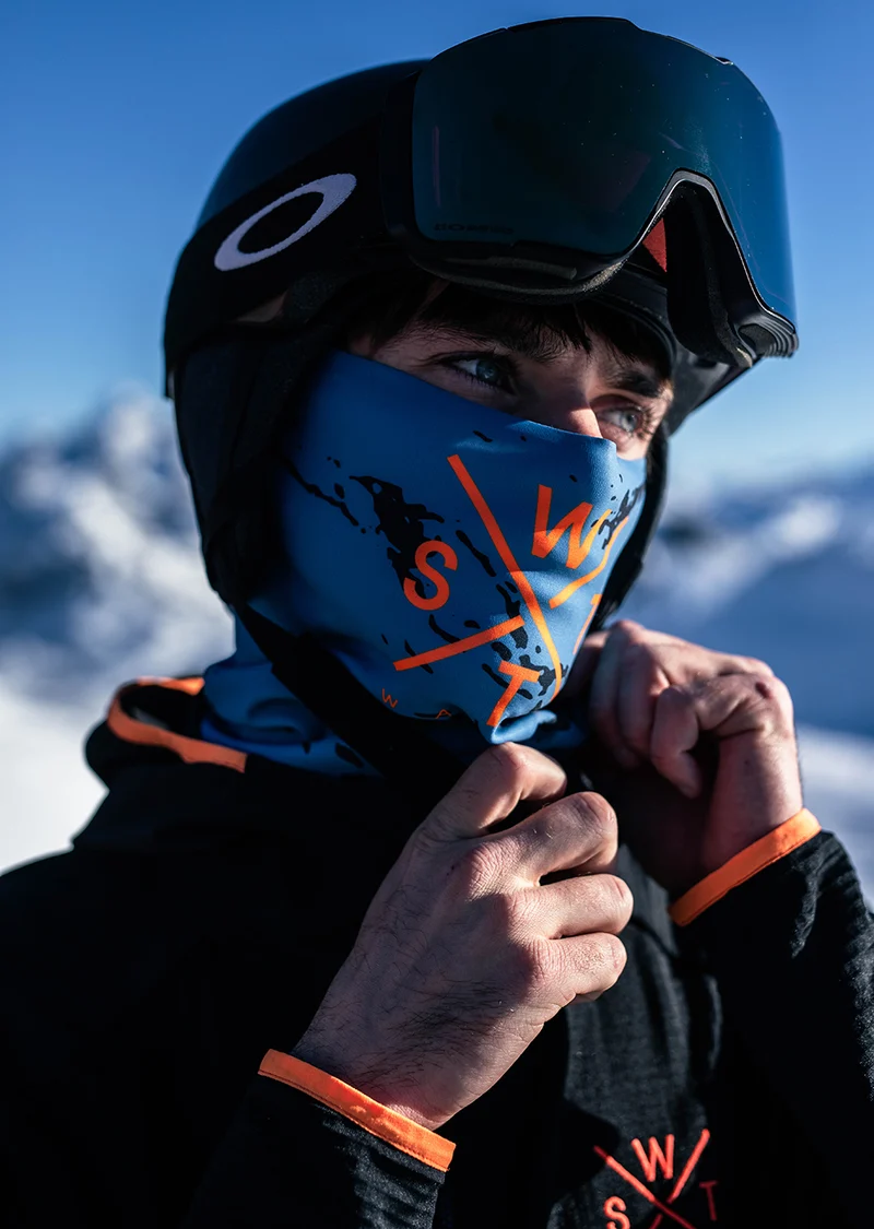 Tour de cou Fox - Camouflage Bleu Gris
