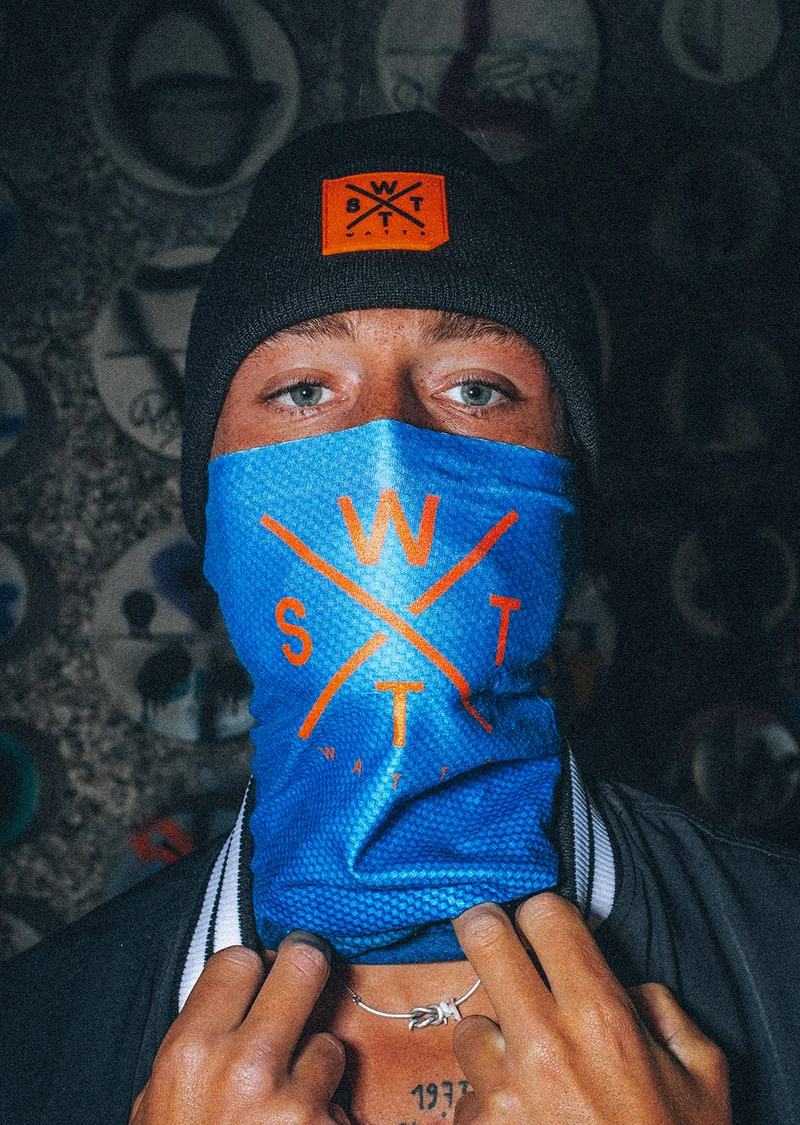 Tour de cou Fox - Bleu Carbone