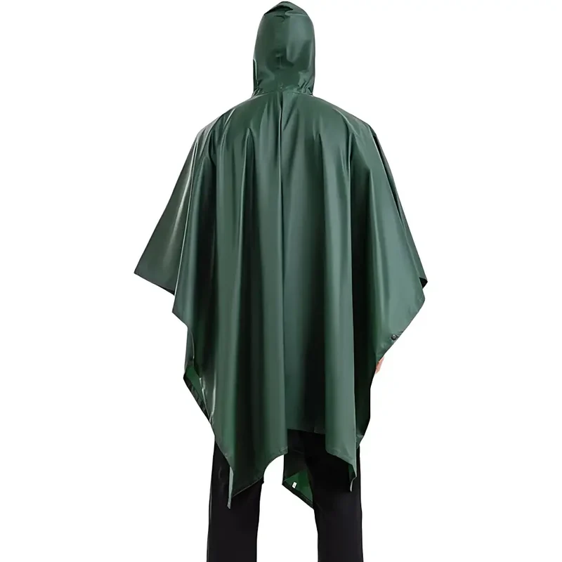 Poncho étanche à manche homme