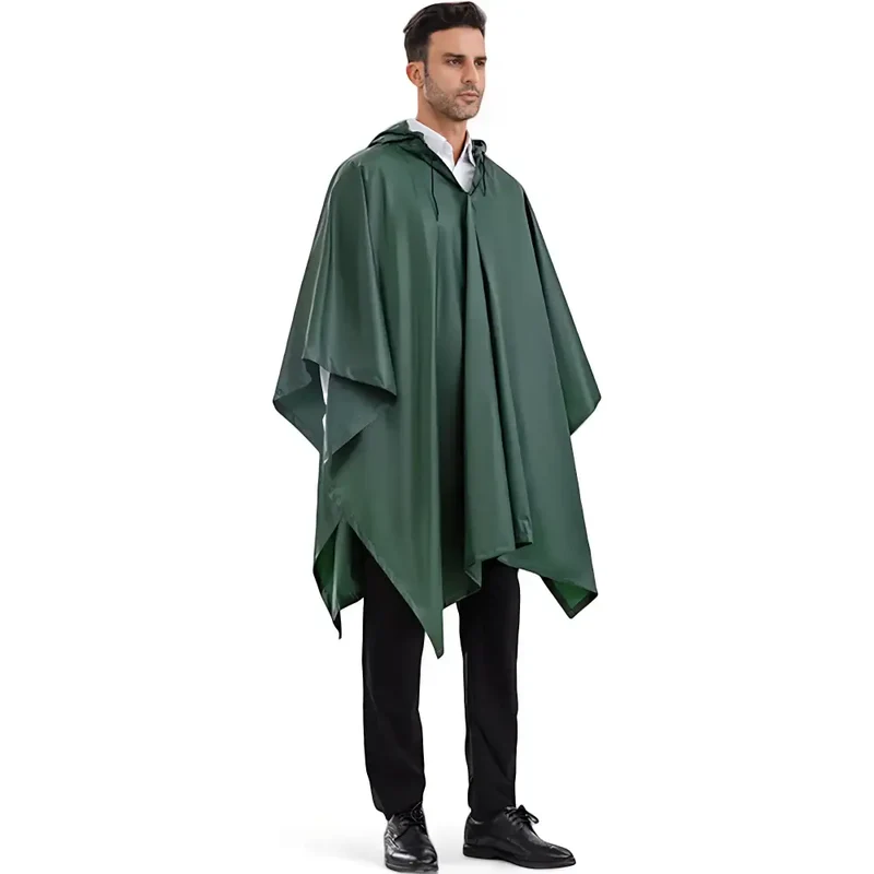 Poncho étanche à manche homme