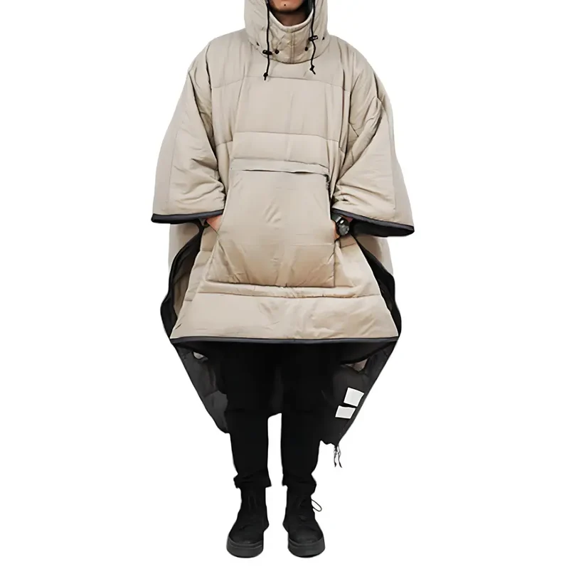 Style poncho homme