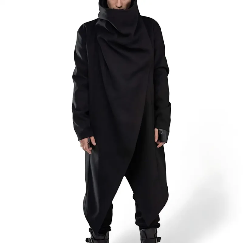 Poncho homme d'hiver