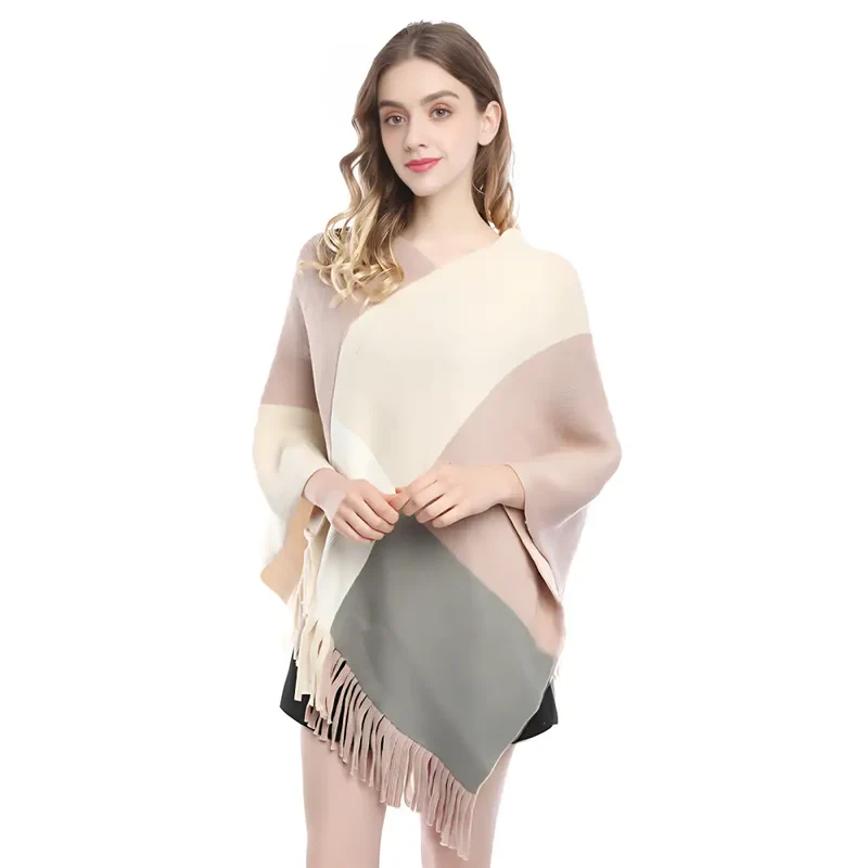 Poncho jeune femme
