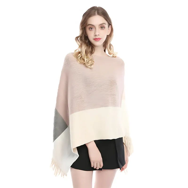 Poncho jeune femme