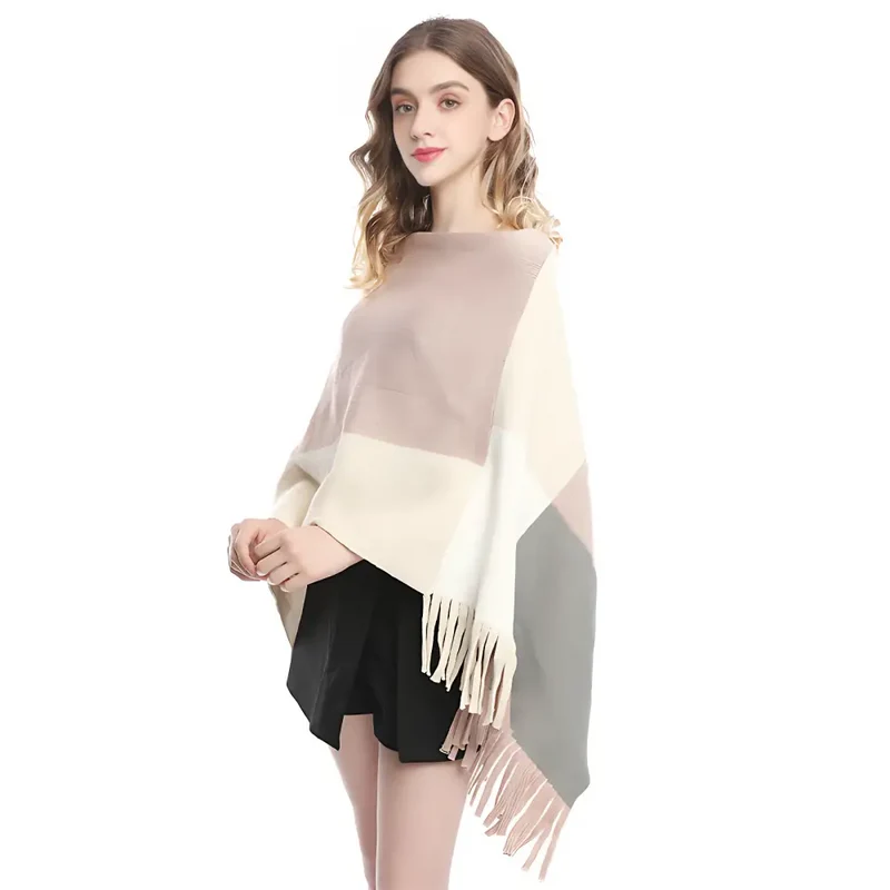 Poncho jeune femme