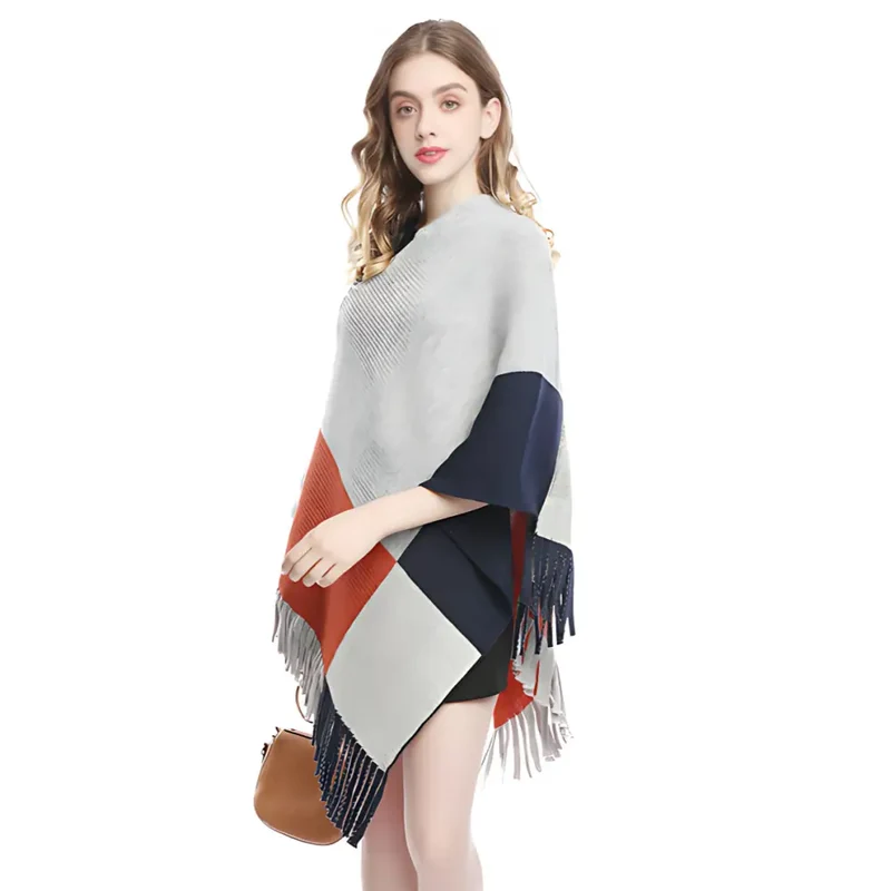 Poncho jeune femme