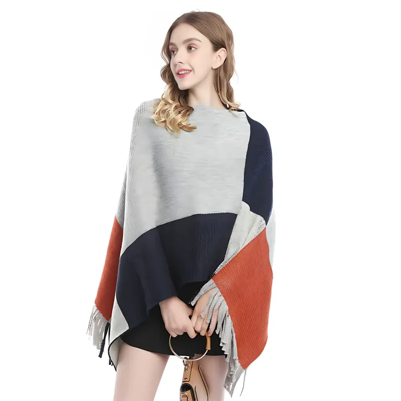 Poncho jeune femme