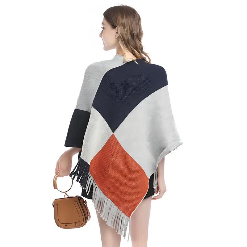 Poncho jeune femme