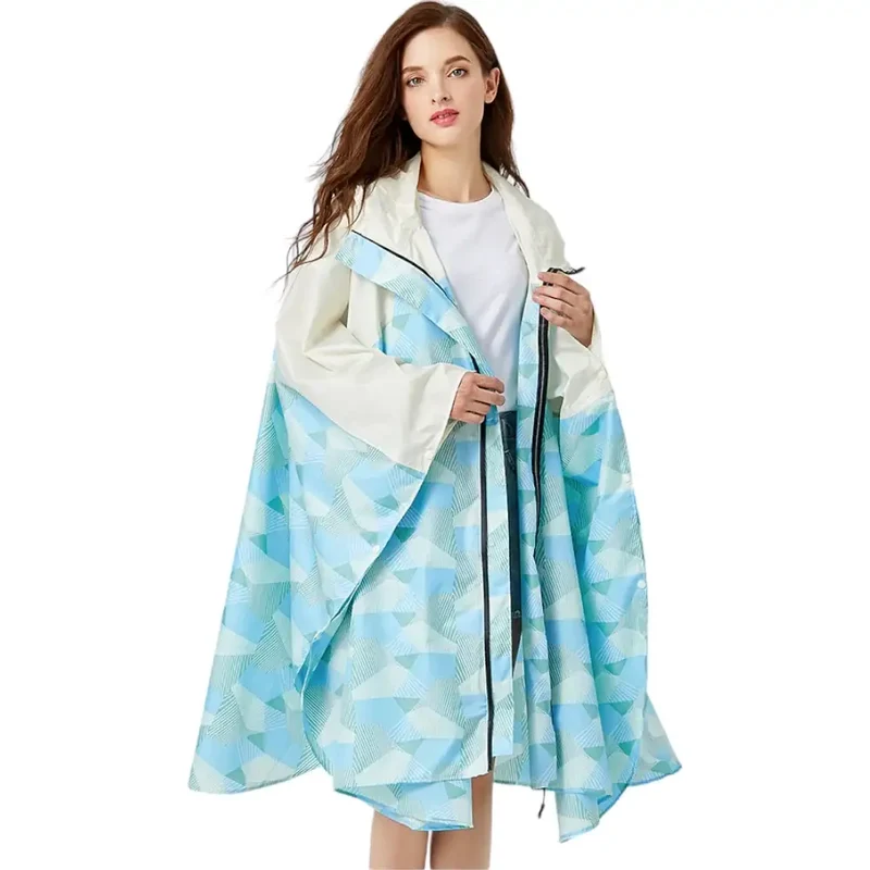 Poncho leger femme de pluie randonnée