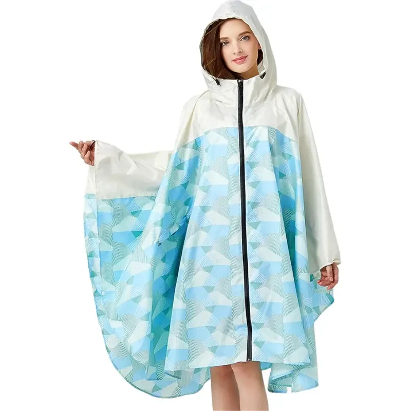 Poncho leger femme de pluie randonnée