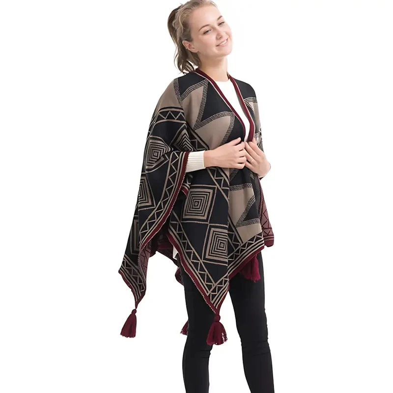 Poncho leger pour femme