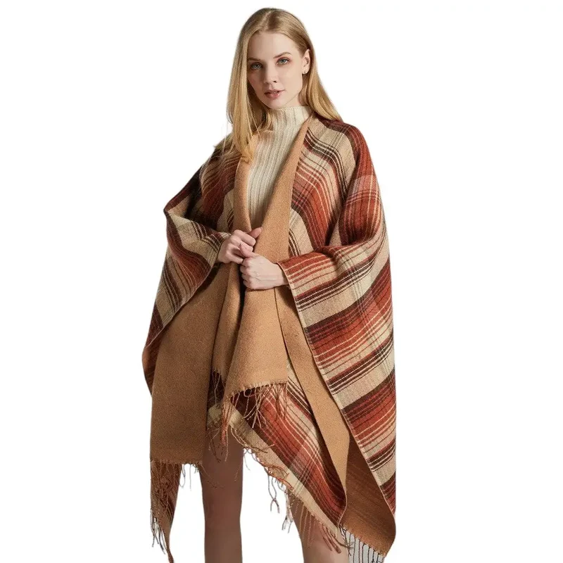 Poncho femme léger