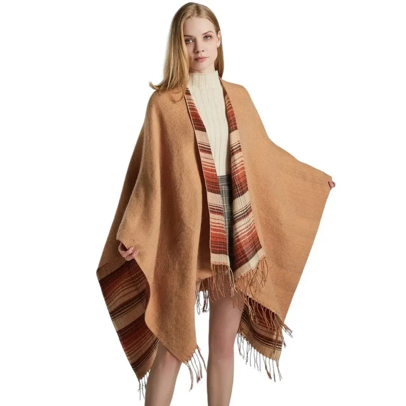 Poncho femme léger