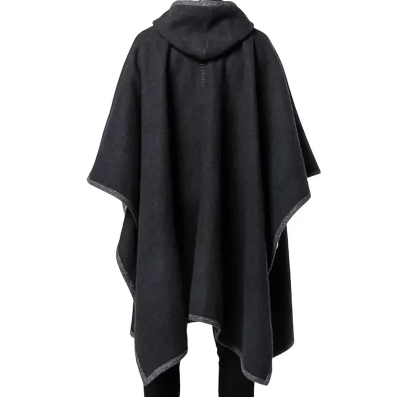 Poncho polaire pour homme