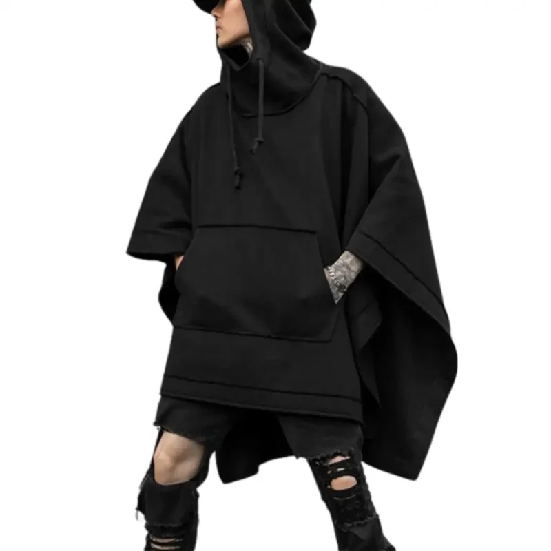 Plaid poncho homme tres chaud