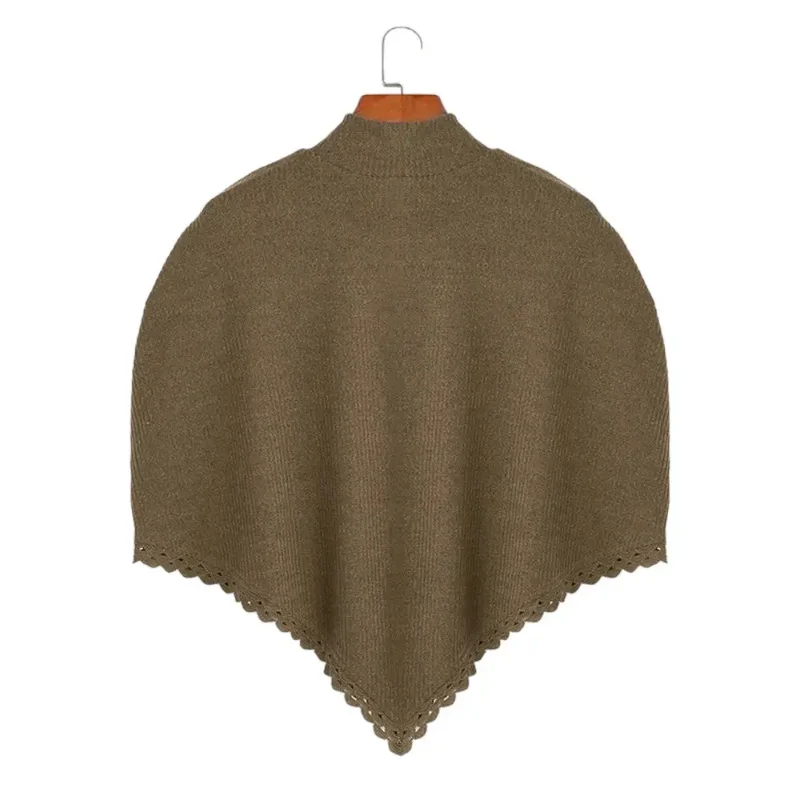 Poncho pure laine homme