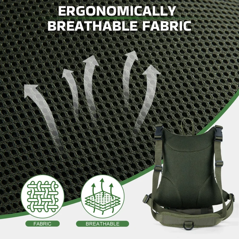 Sac de poitrine ultra-léger et imperméable multi-poches "Goture - E12064"