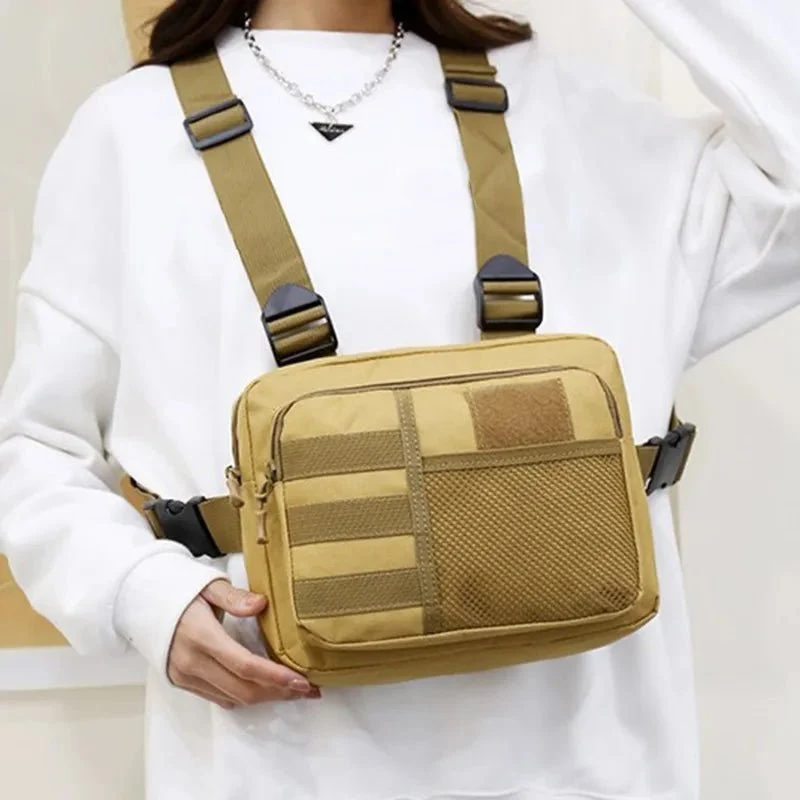 Sac de poitrine tactique multifonction pour homme "SSJ - SJ8007OT"