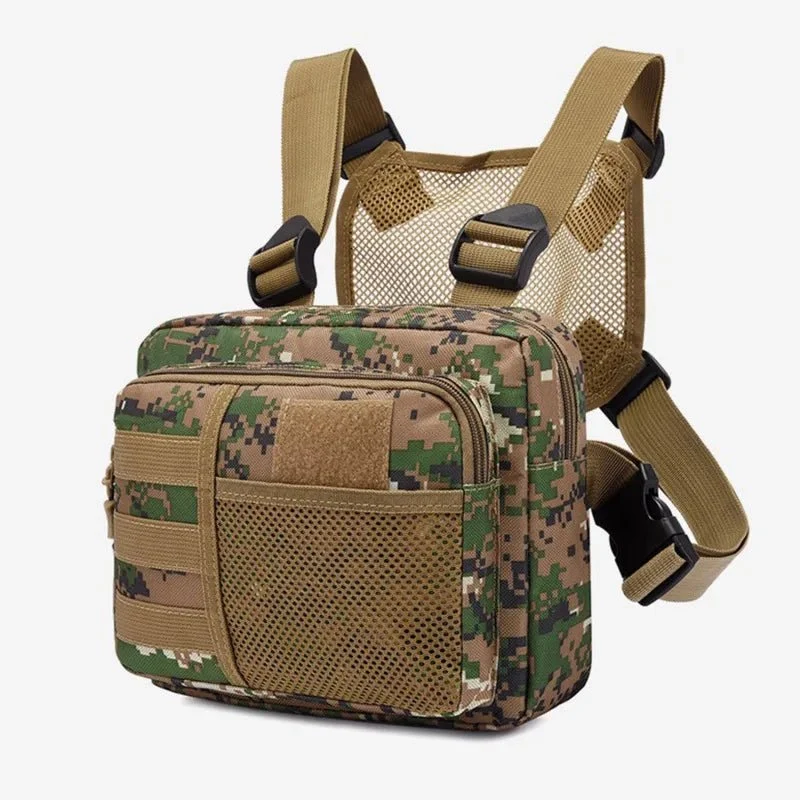 Sac de poitrine tactique multifonction pour homme "SSJ - SJ8007OT"
