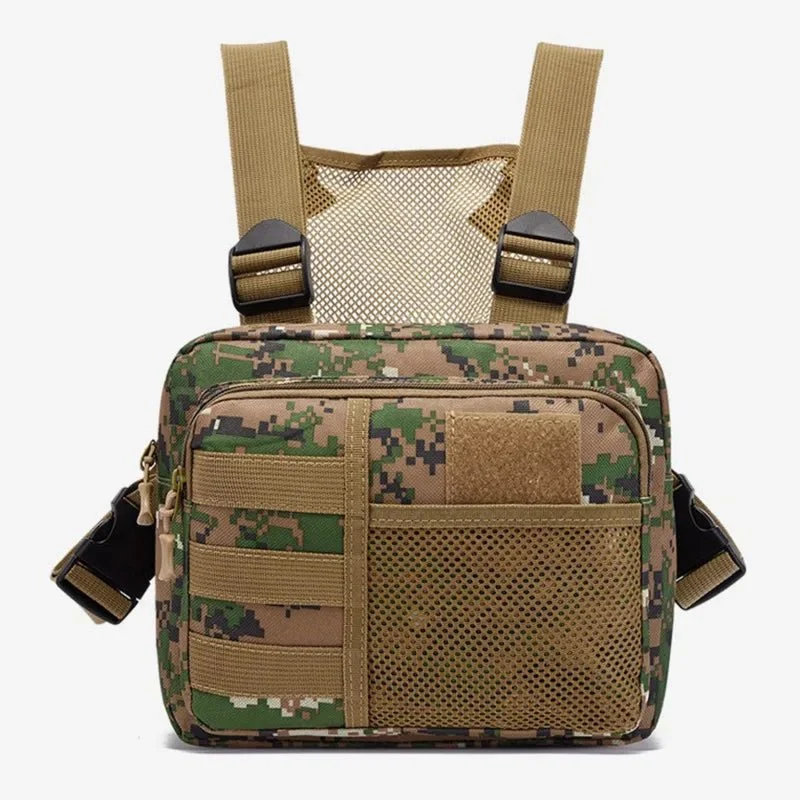 Sac de poitrine tactique multifonction pour homme "SSJ - SJ8007OT"