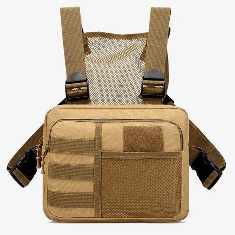 Sac de poitrine tactique multifonction pour homme "SSJ - SJ8007OT"